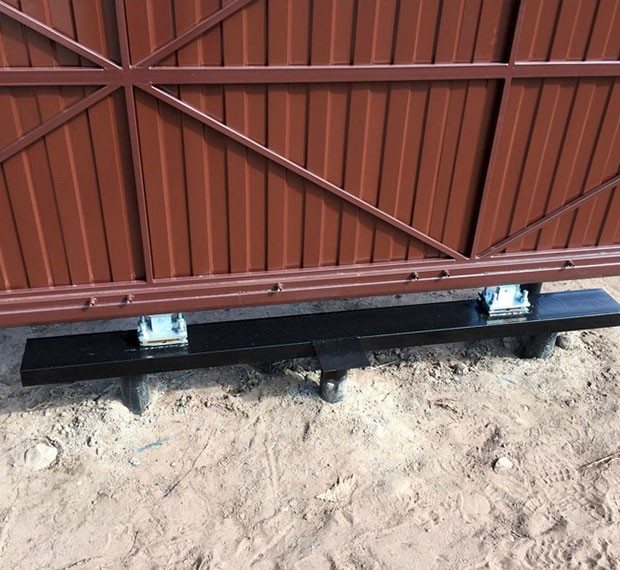 Винтовые сваи под откатные ворота и калитки в Карасуке